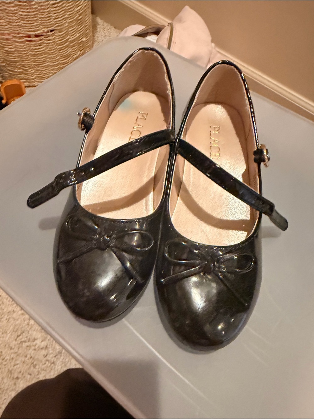 Girls black dress shoes